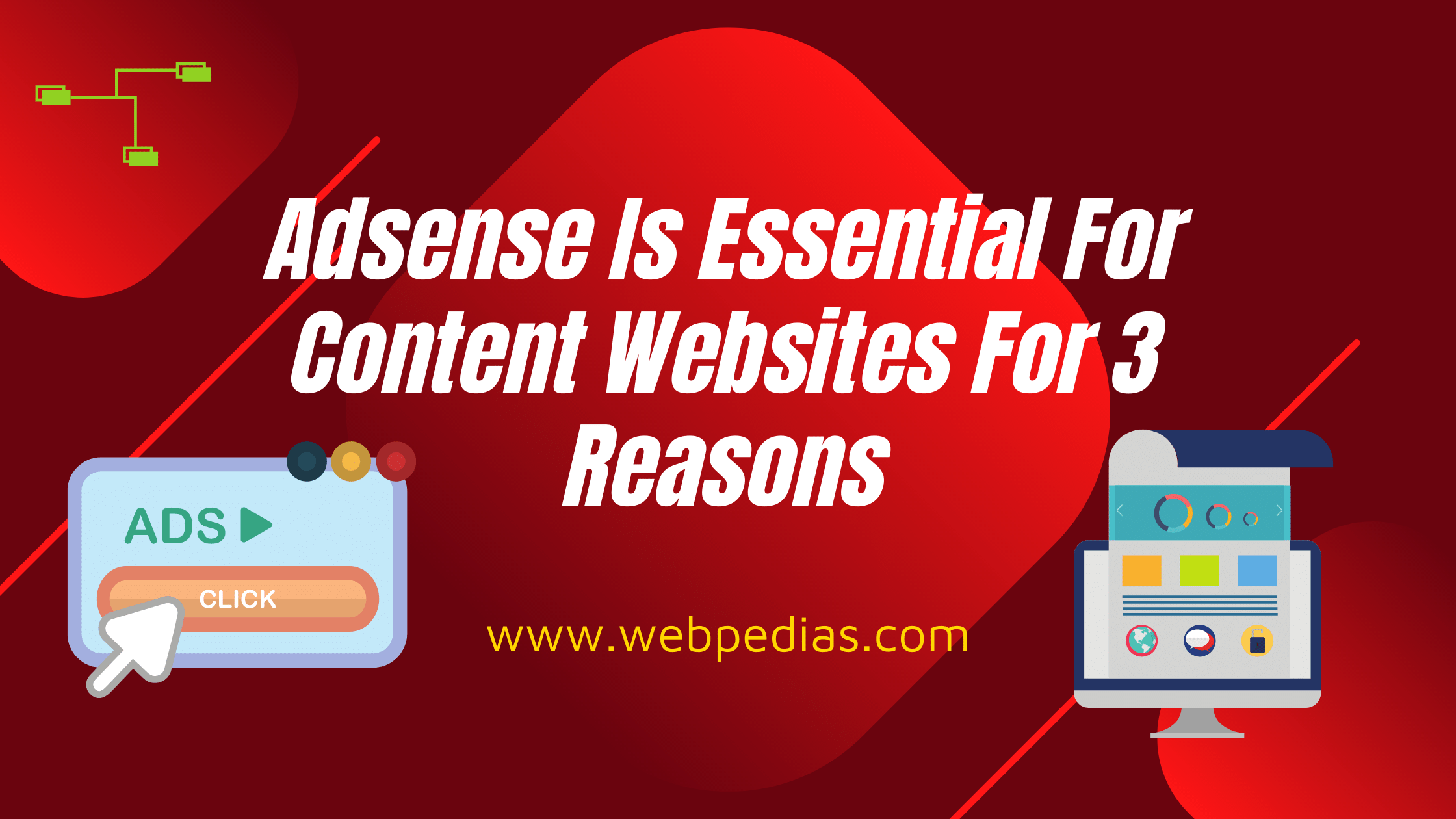 Adsense Is Essential For Content Websites For 3 Reasons