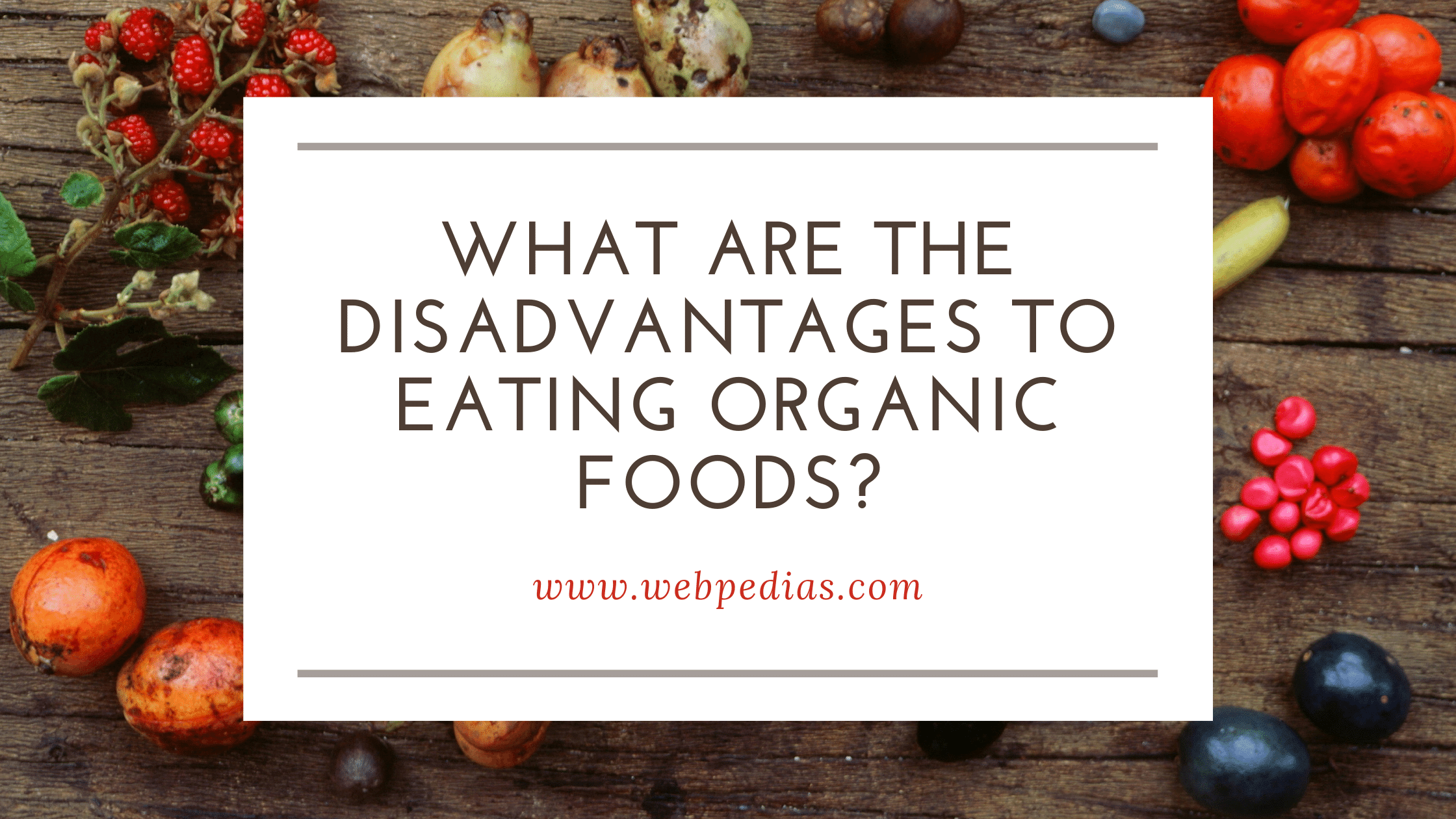 what-are-the-disadvantages-to-eating-organic-foods-web-pedias