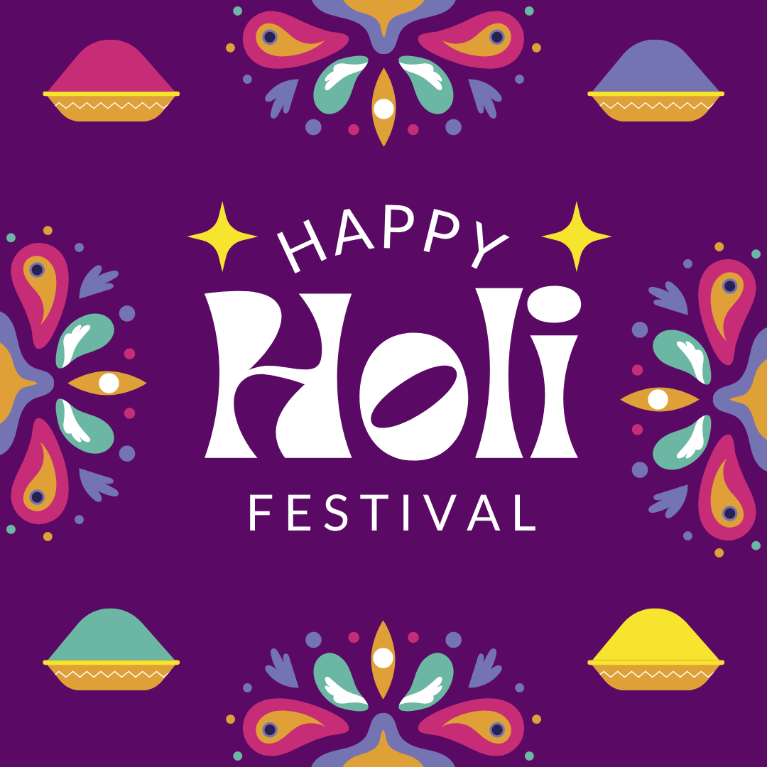 happy holi banners, quotes and wishes