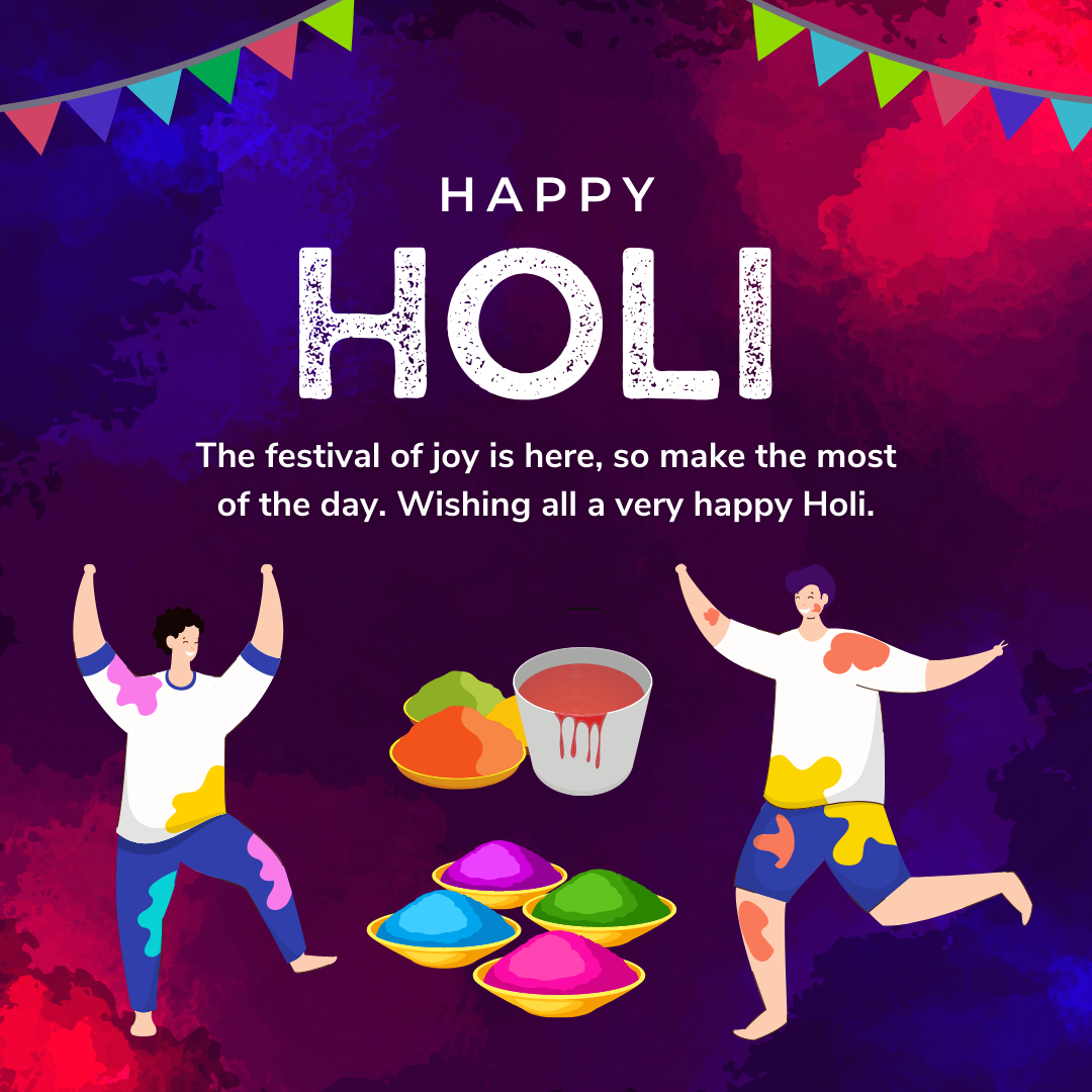 happy holi wishes and banners