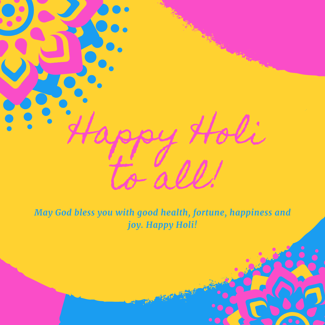 happy holi wishes and banners