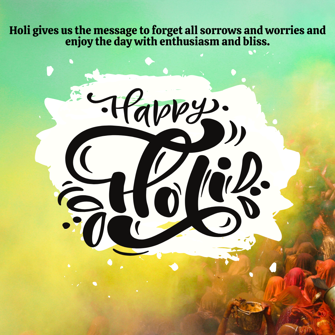 happy holi banners, quotes and wishes